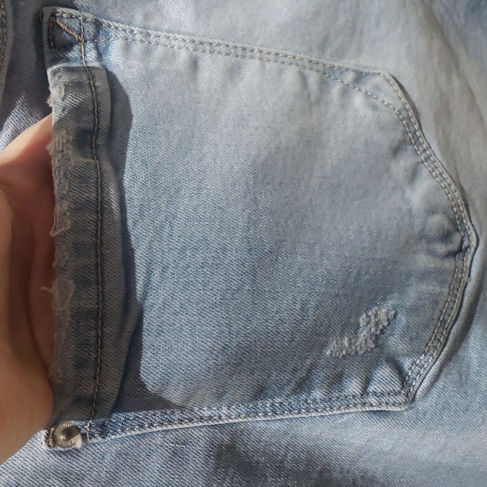 Nwr Kensie jeans short 14/31 light blue - Picture 11 of 13